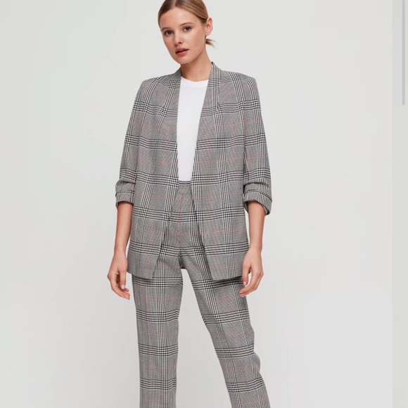 Aritzia Jackets & Blazers - Aritzia Babaton NWT checked blazer